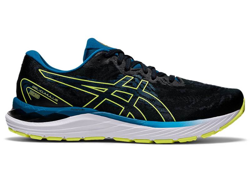 Sapatilhas Running Asics GEL-CUMULUS 23 Homem Pretas, 4436A570.993